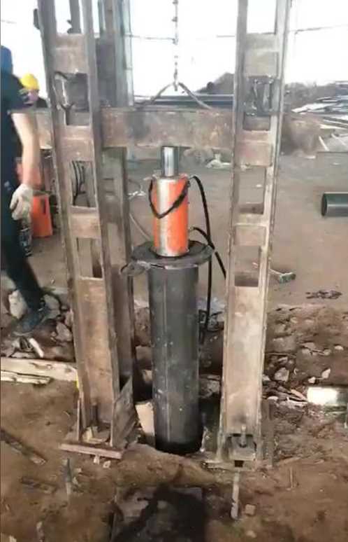长治襄垣县钢管桩加固
